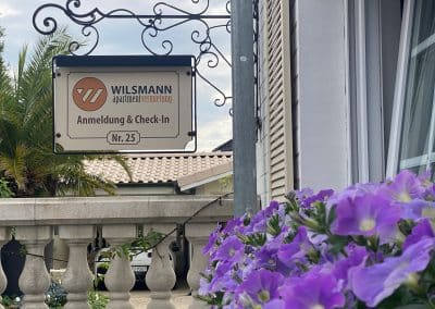 Wilsmann Apartmentvermietung - Anmeldung